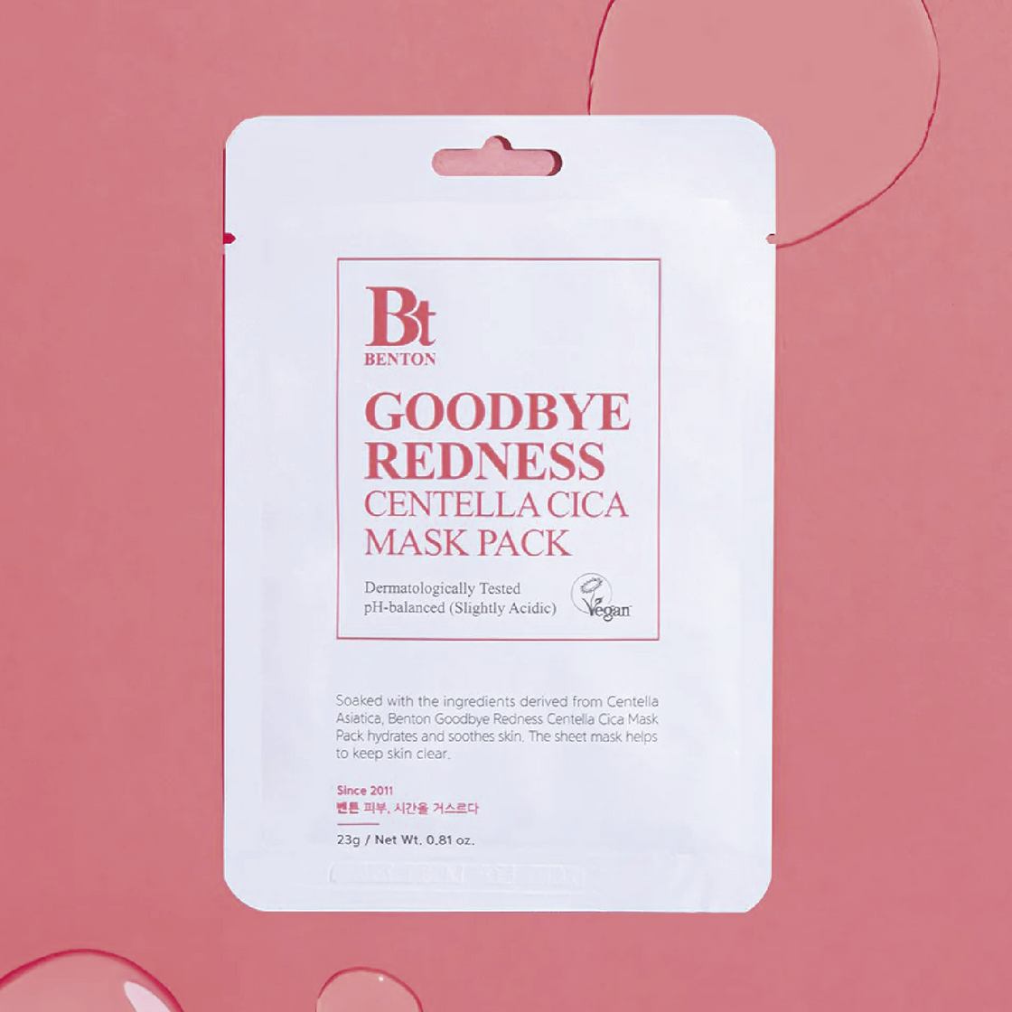 Benton | Goodbye Redness Centella Cica Mask