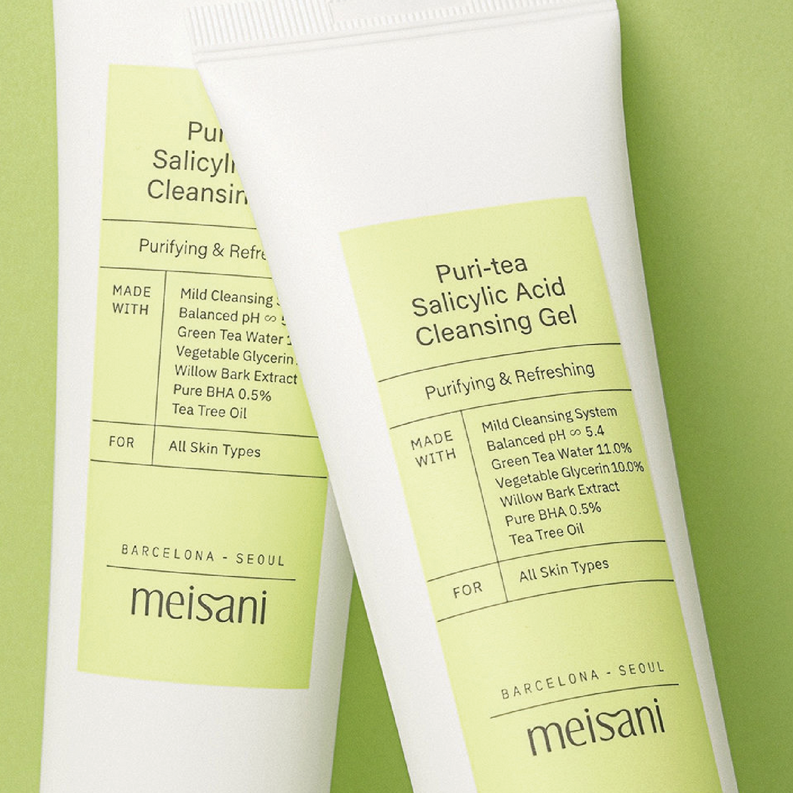 Meisani | Puri-Tea Salicylic Acid Cleansing Gel