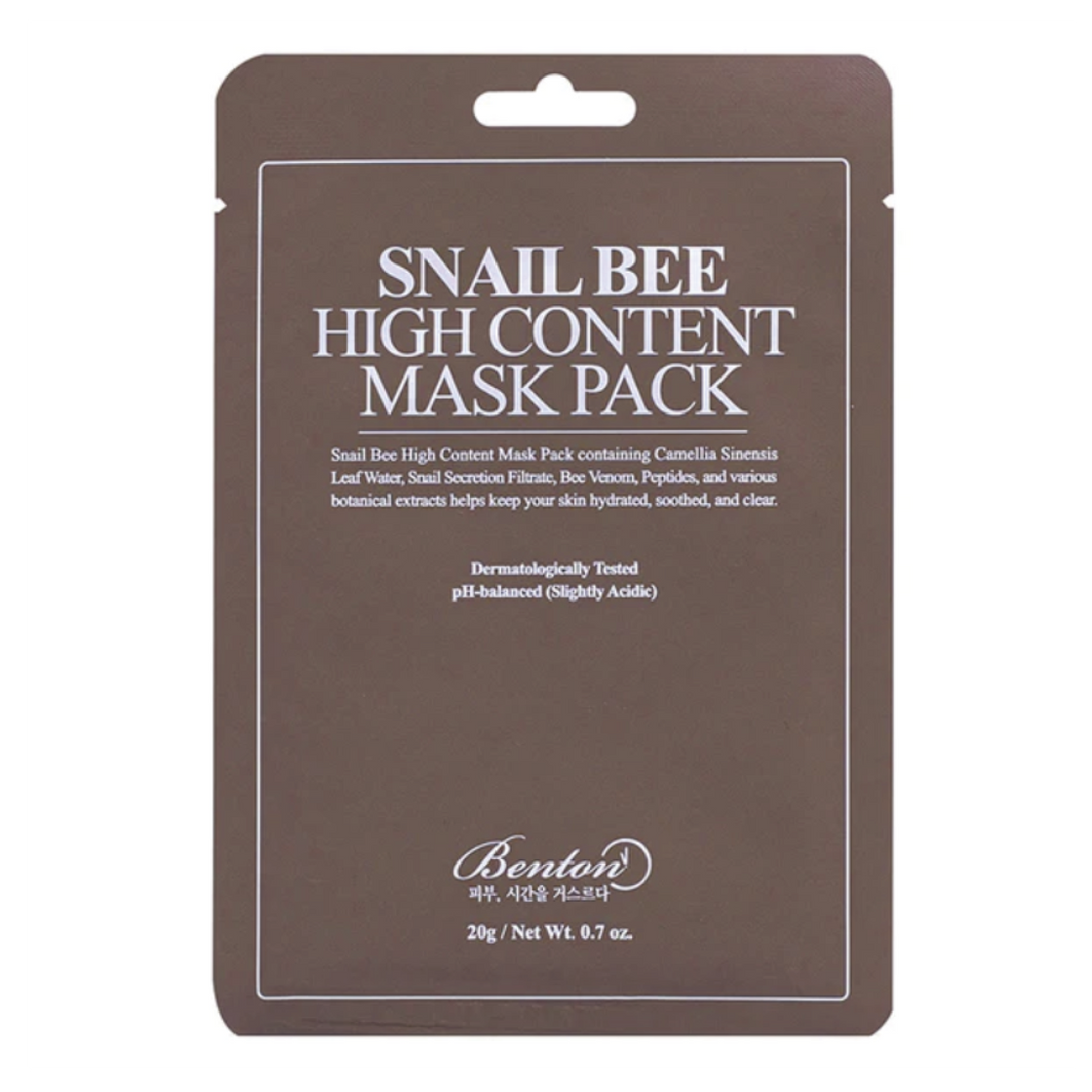 Benton | Snail Bee High Content Mask