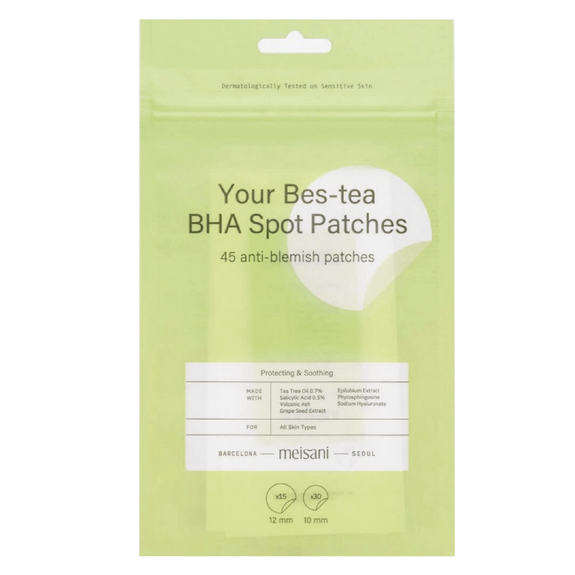 Meisani | Your Bes-Tea BHA Spot Patches